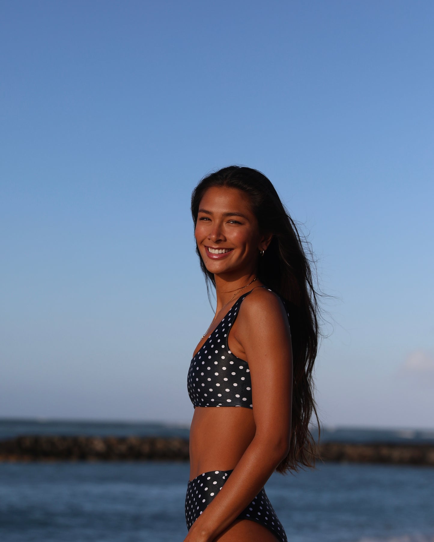 Bree Bottom in Black Dots