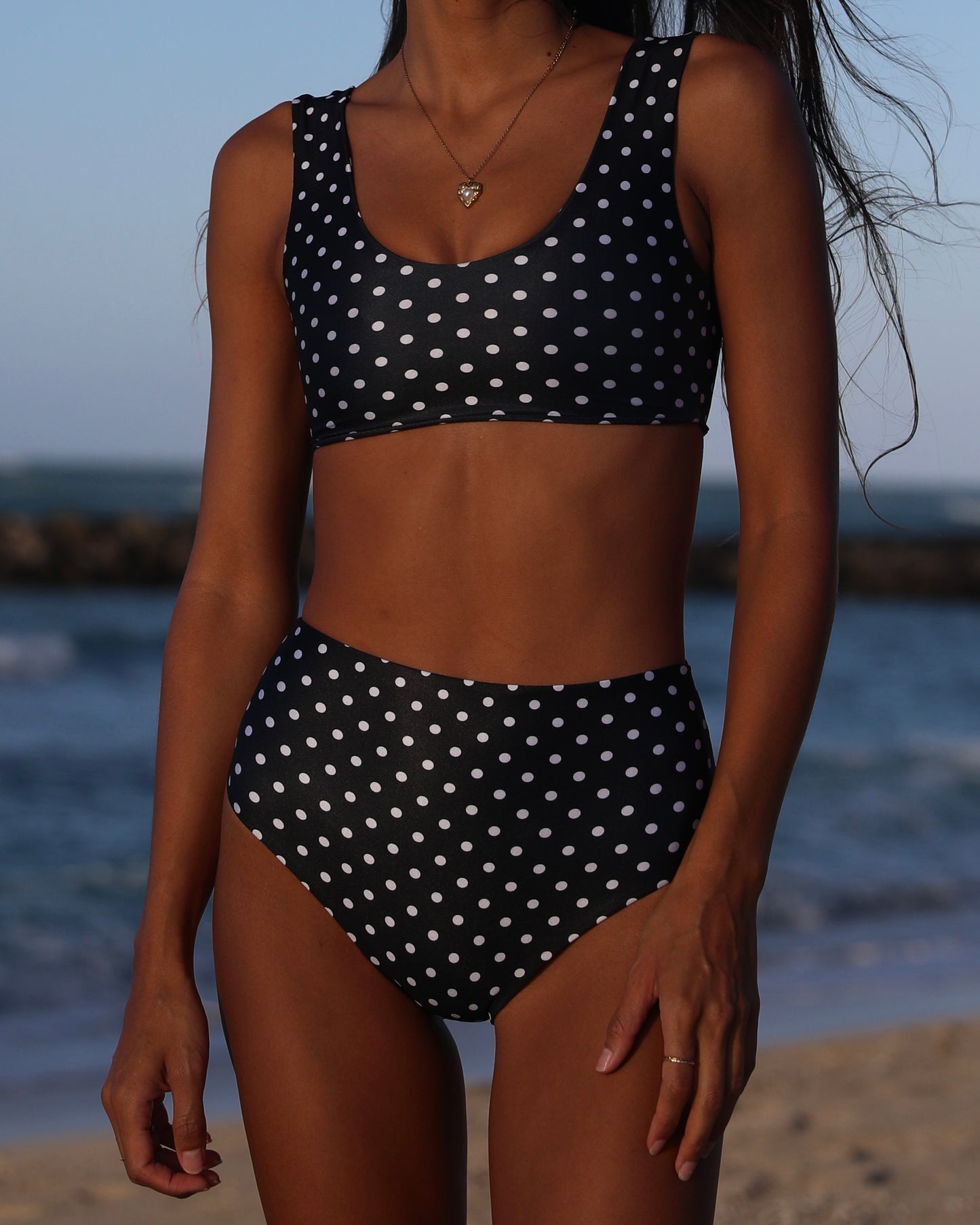 Bree Bottom in Black Dots