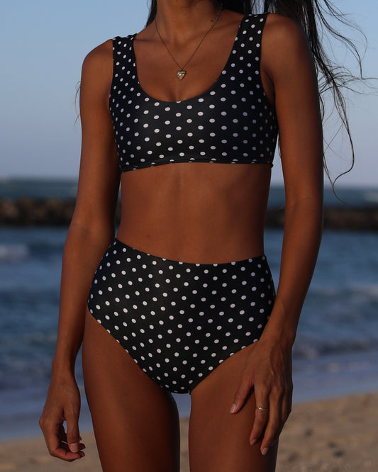 Bree Bottom in Black Dots